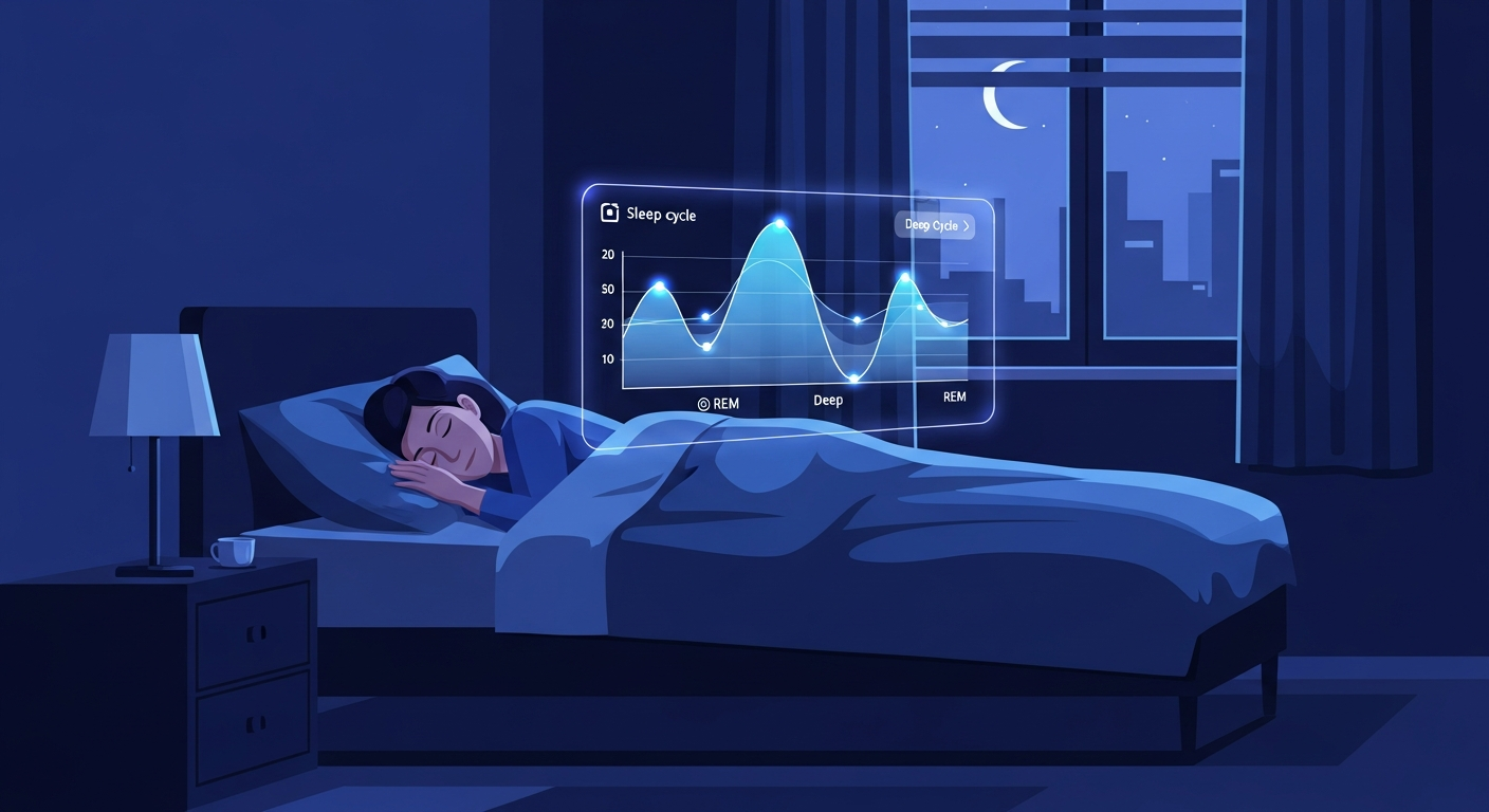 Life-Guardian睡眠解析UI - 睡眠の深さと質を可視化するダッシュボード