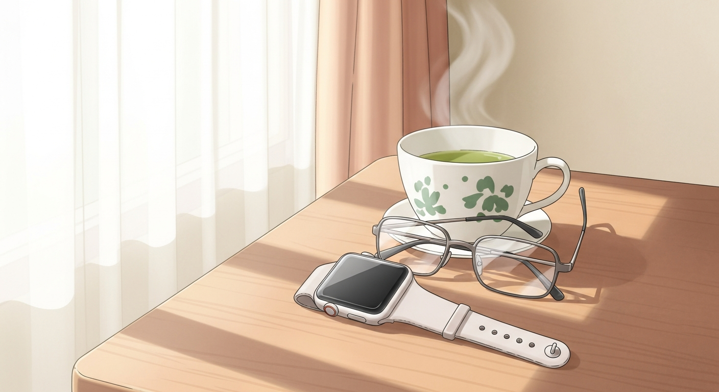 Apple Watchとお茶